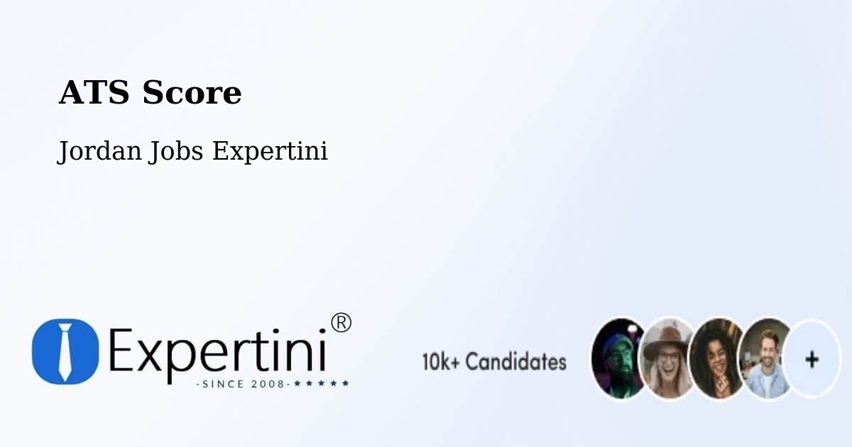 Resume ATS Score & Job Description Match Tool – Jāwā - Jordan Jobs Expertini